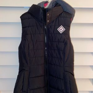 Hollister puffer vest